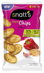 Snatt's Glten Free Popped Chips BBQ flavor 75 gr
